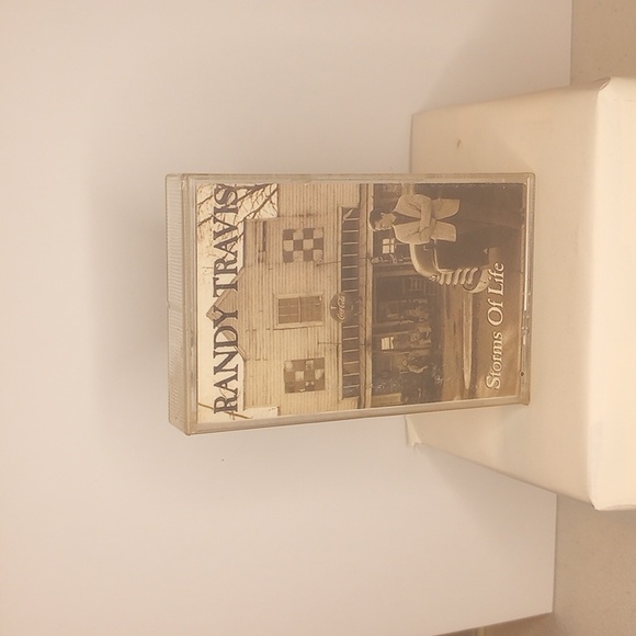 Randy Travis storms of life vintage cassette tape 1986 Warner Bros records Inc - Picture 1 of 8